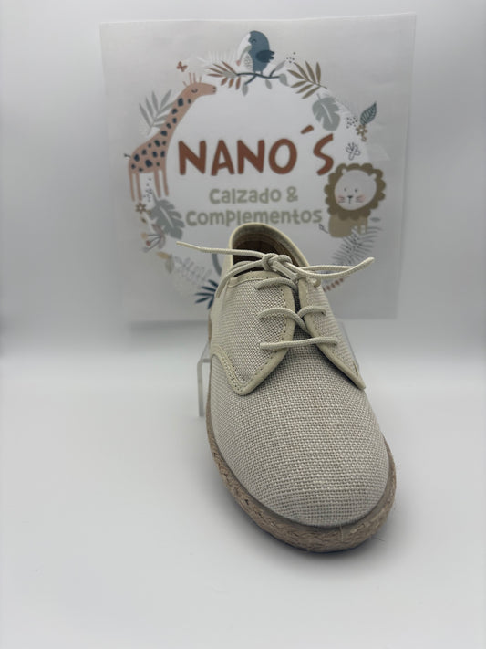Zapato Blucher Lino