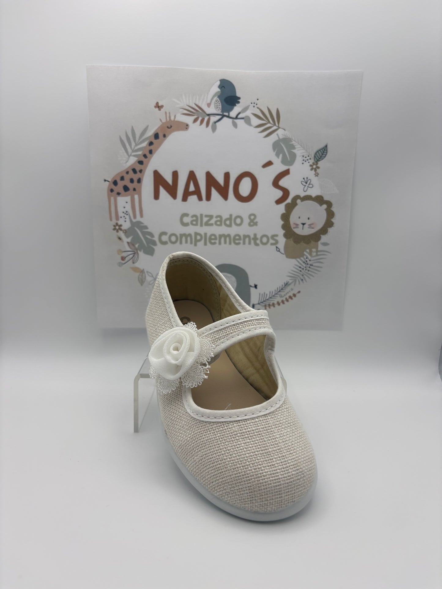 Zapato Mercedita Lino.