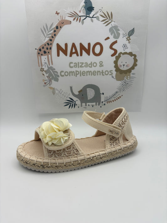 Sandalia Rafia Yute.