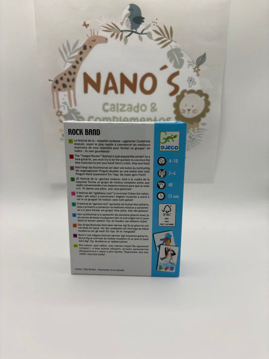 Juego de Cartas Rock Band.