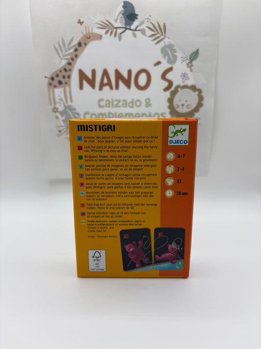 Juego Cartas Mistigri.