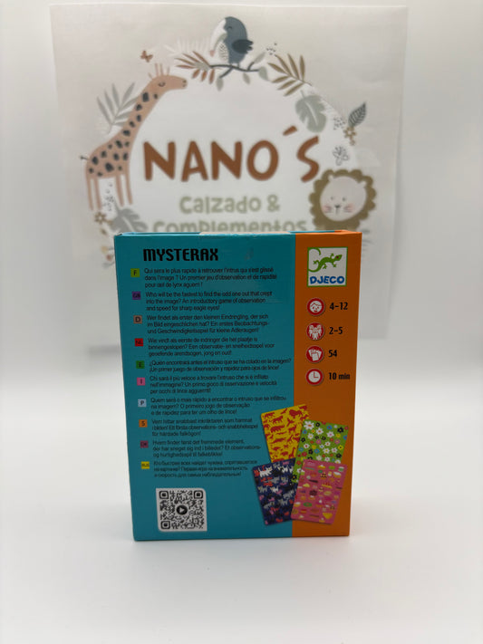 Juego Cartas Mysterix.