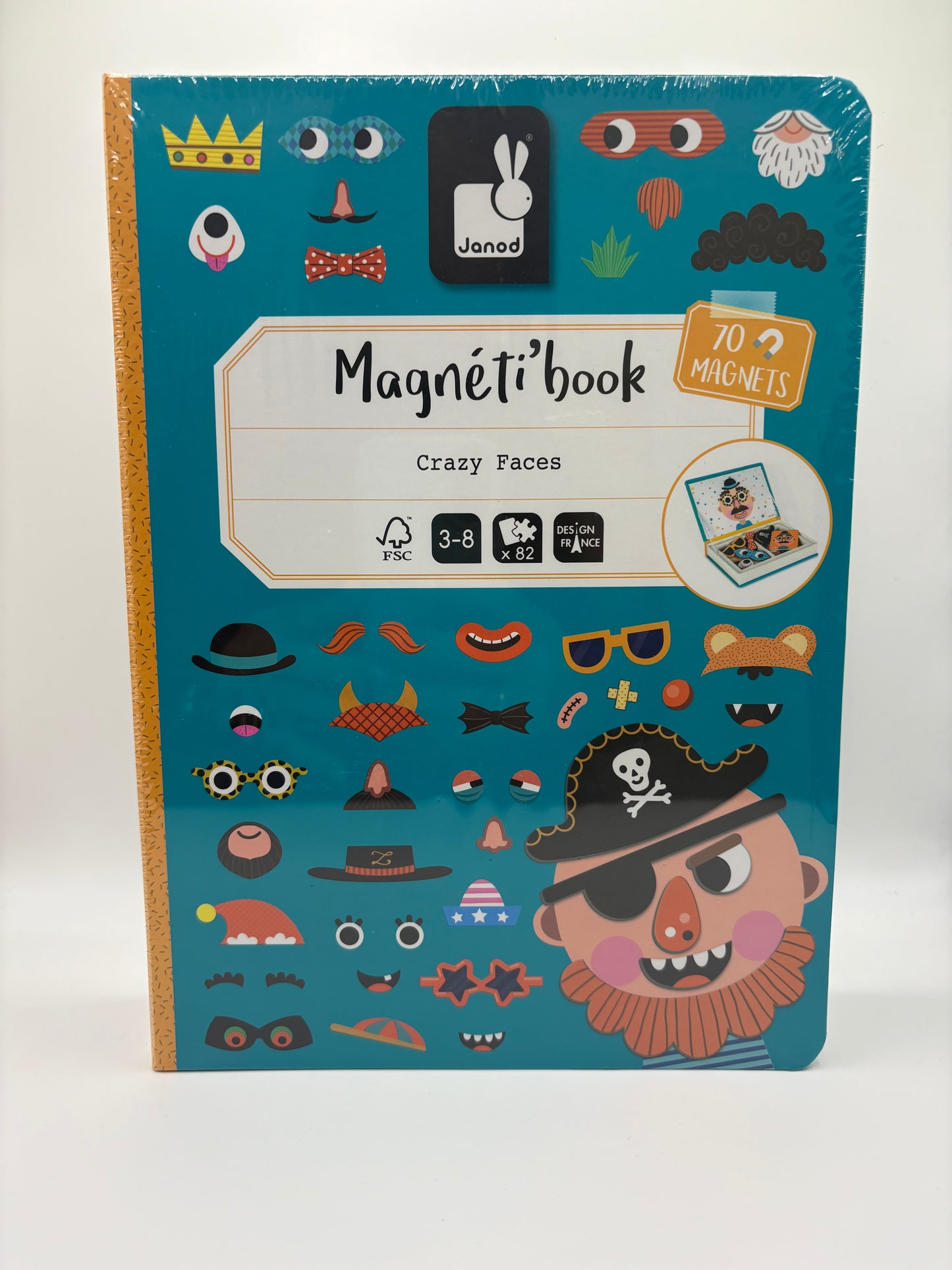 Puzzle Magnéticos Caras Locas Niños.