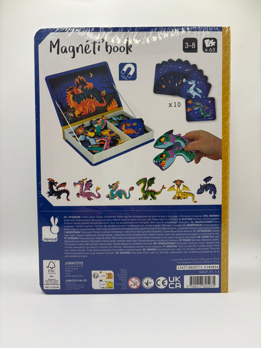 Puzzle Magnético Dragones.