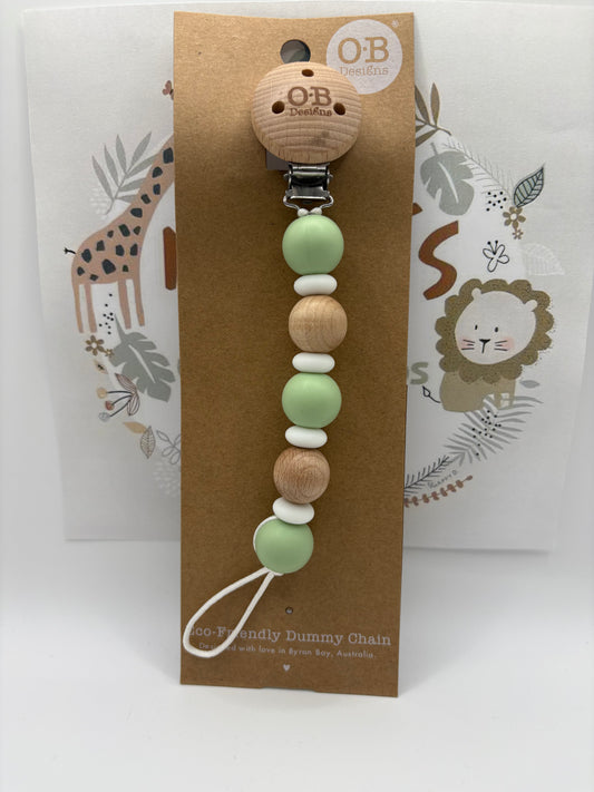 Chupeteros Silicona y Madera.