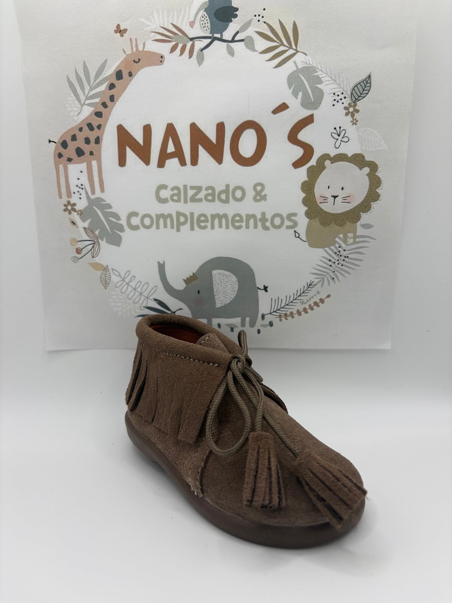 Bota flecos.
