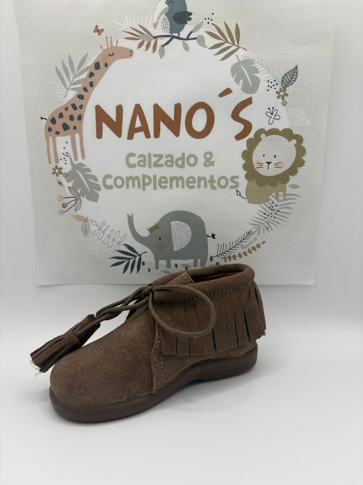 Bota flecos.