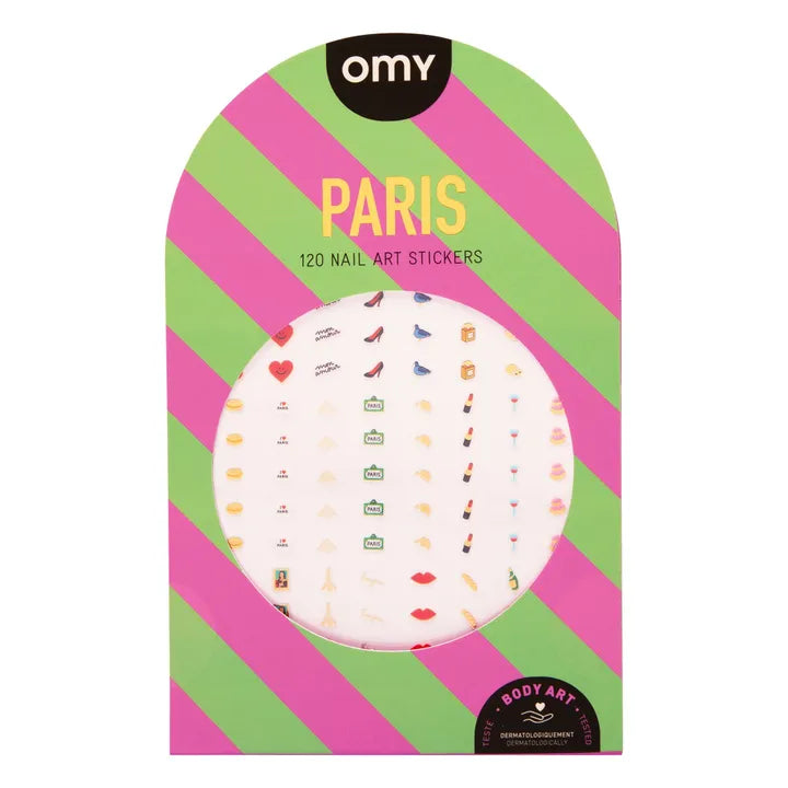 Pegatinas Uñas París.