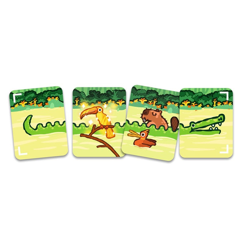 Juego de cartas Safari Croco.