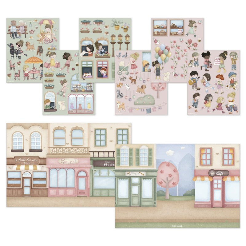 Libro de pegatinas Little Dutch.