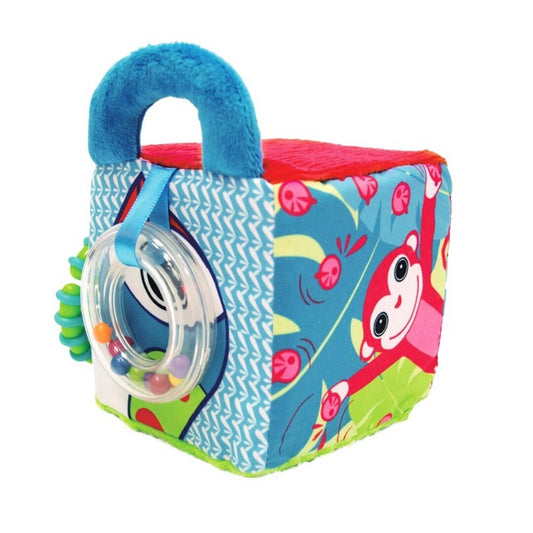 Cubo actividades tela.