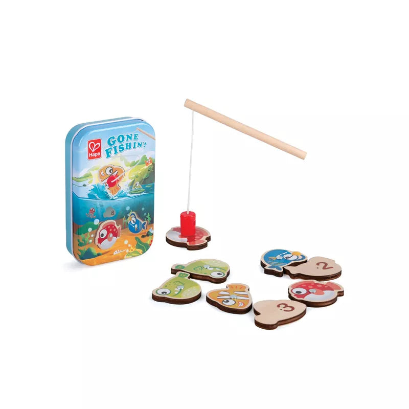 Juego de lata.¡Vamos de pesca!