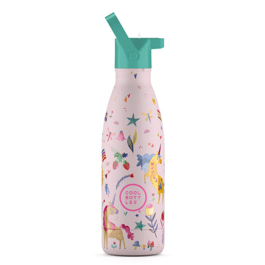Botella infantil Funny Unicorns.