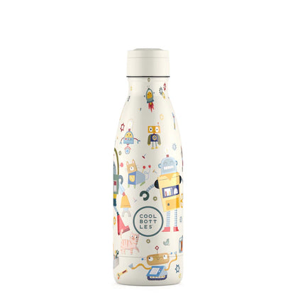 Botella infantil Messy Robots.