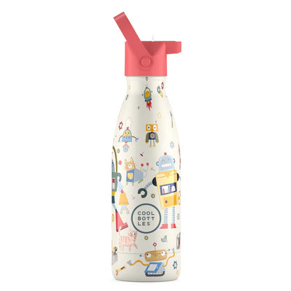 Botella infantil Messy Robots.