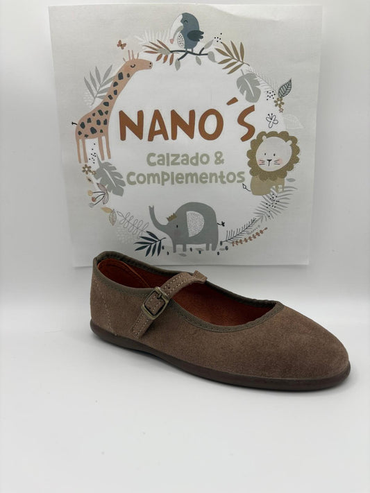 Mercedita serraje hebilla.