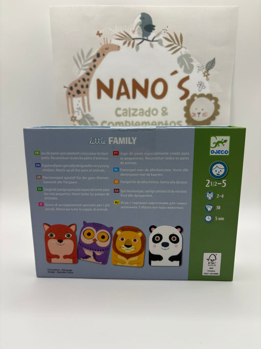 Juego Cartas Little Family.