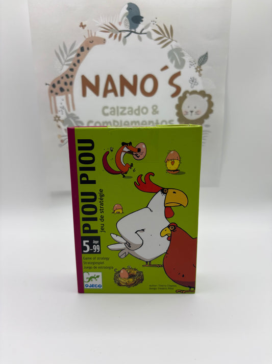 Juego Cartas Piou Piou.