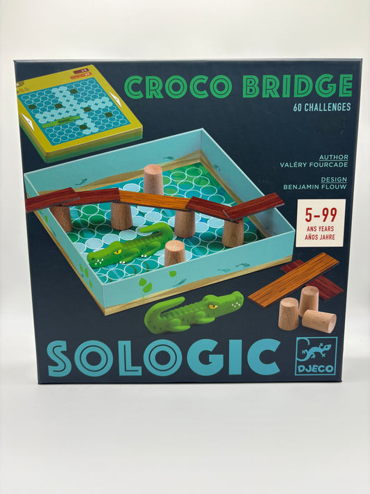 Juego Sologic Croco Bridge.