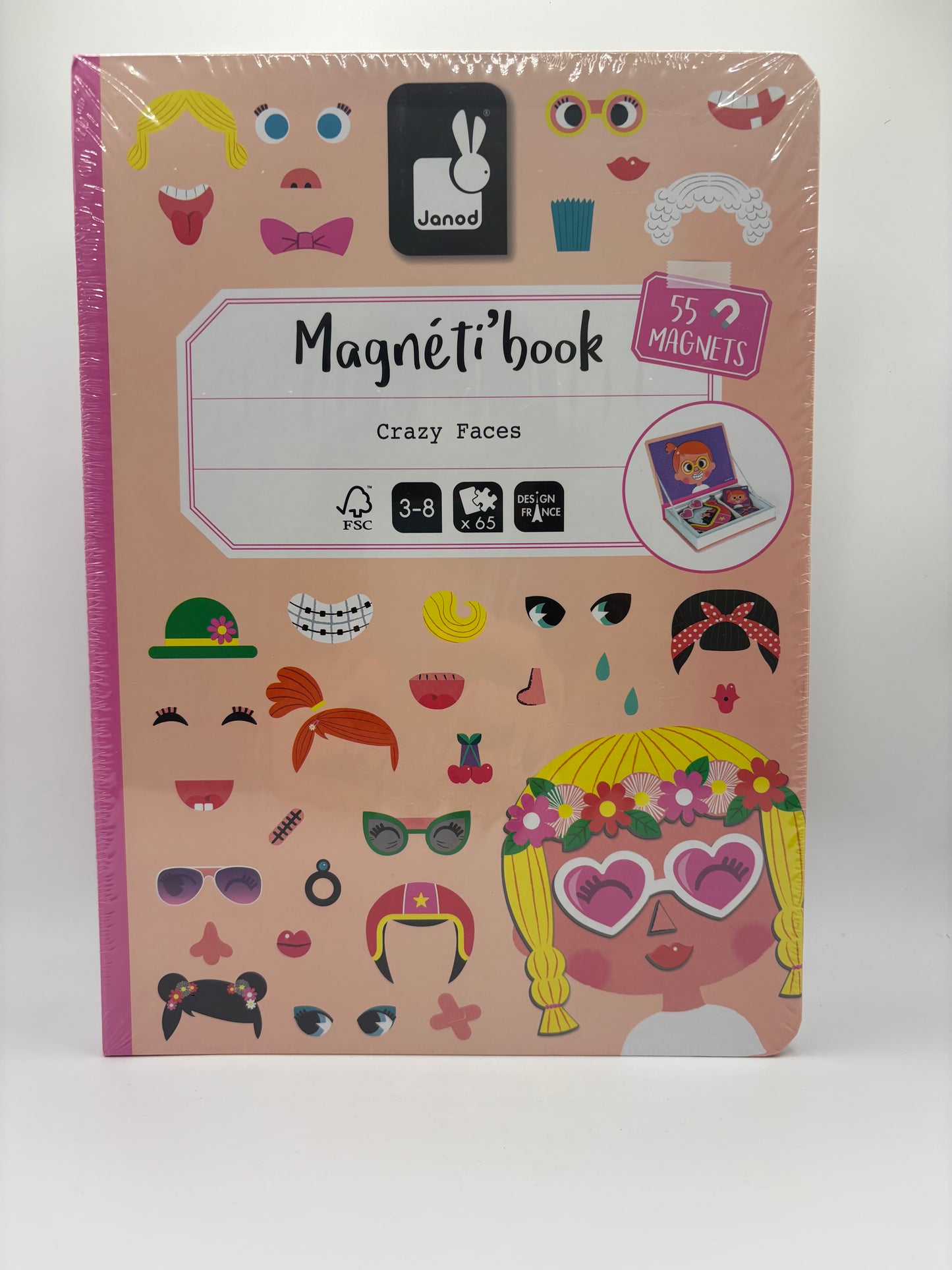 Puzzle Magnético Caras Locas.