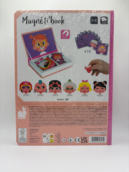 Puzzle Magnético Caras Locas.