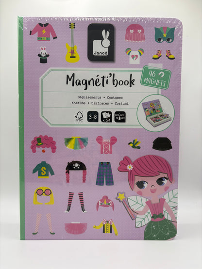 Puzzle Magnético Disfraces Niña.