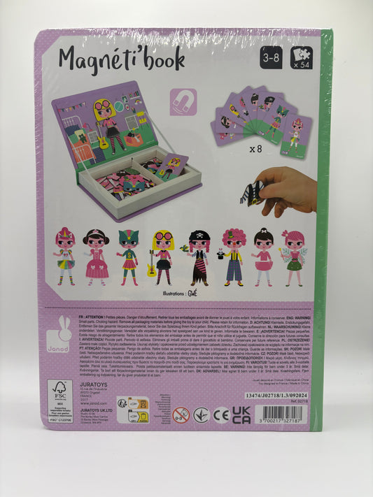 Puzzle Magnético Disfraces Niña.