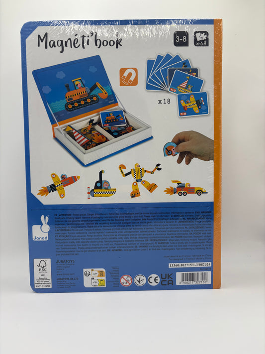 Puzzle Magnético Bólidos.
