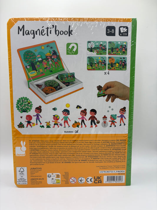 Puzzle Magnético Estaciones.