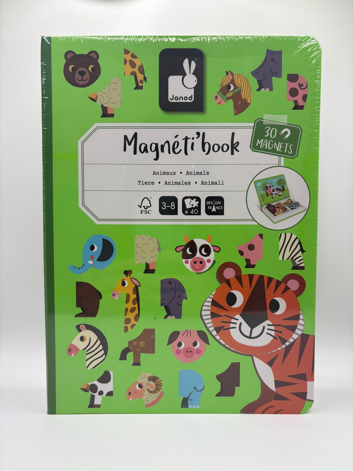 Puzzle Magnético Animales.