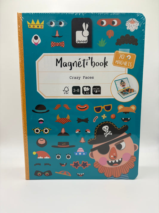 Puzzle Magnéticos Caras Locas Niños.