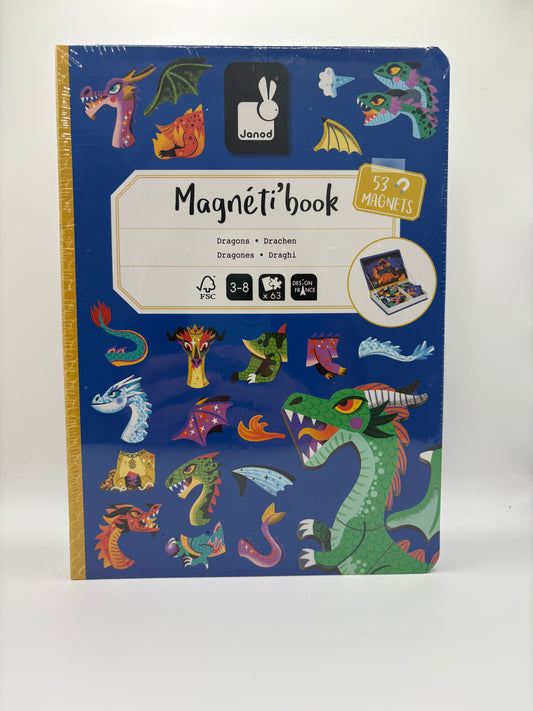 Puzzle Magnético Dragones.