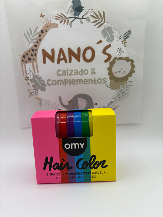 Tizas Pelo Colores.