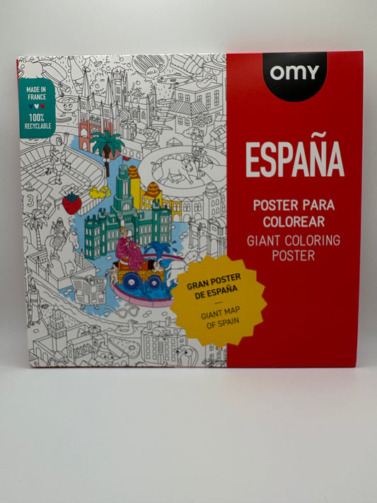 Póster Gigante para Colorear.