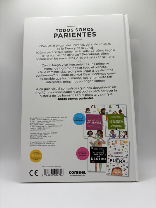 Todos somos parientes. La vida y los humanos a lo largo del tiempo.