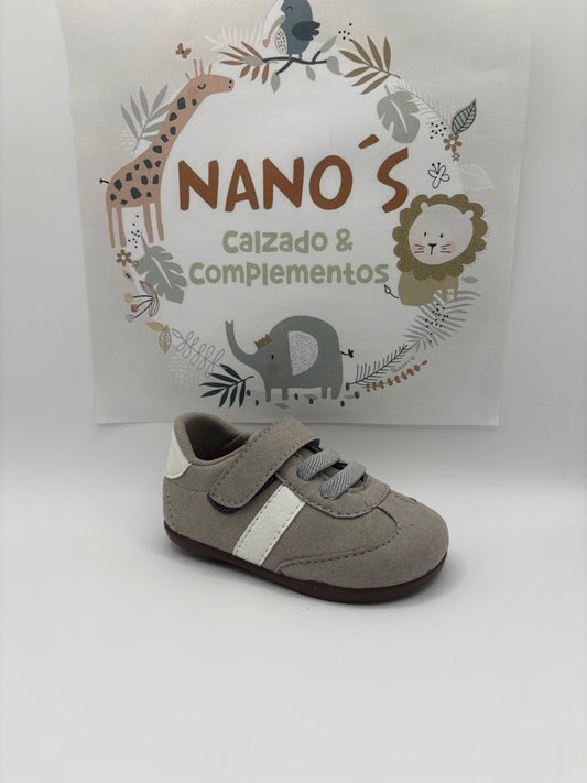 Deportiva perla blanco.