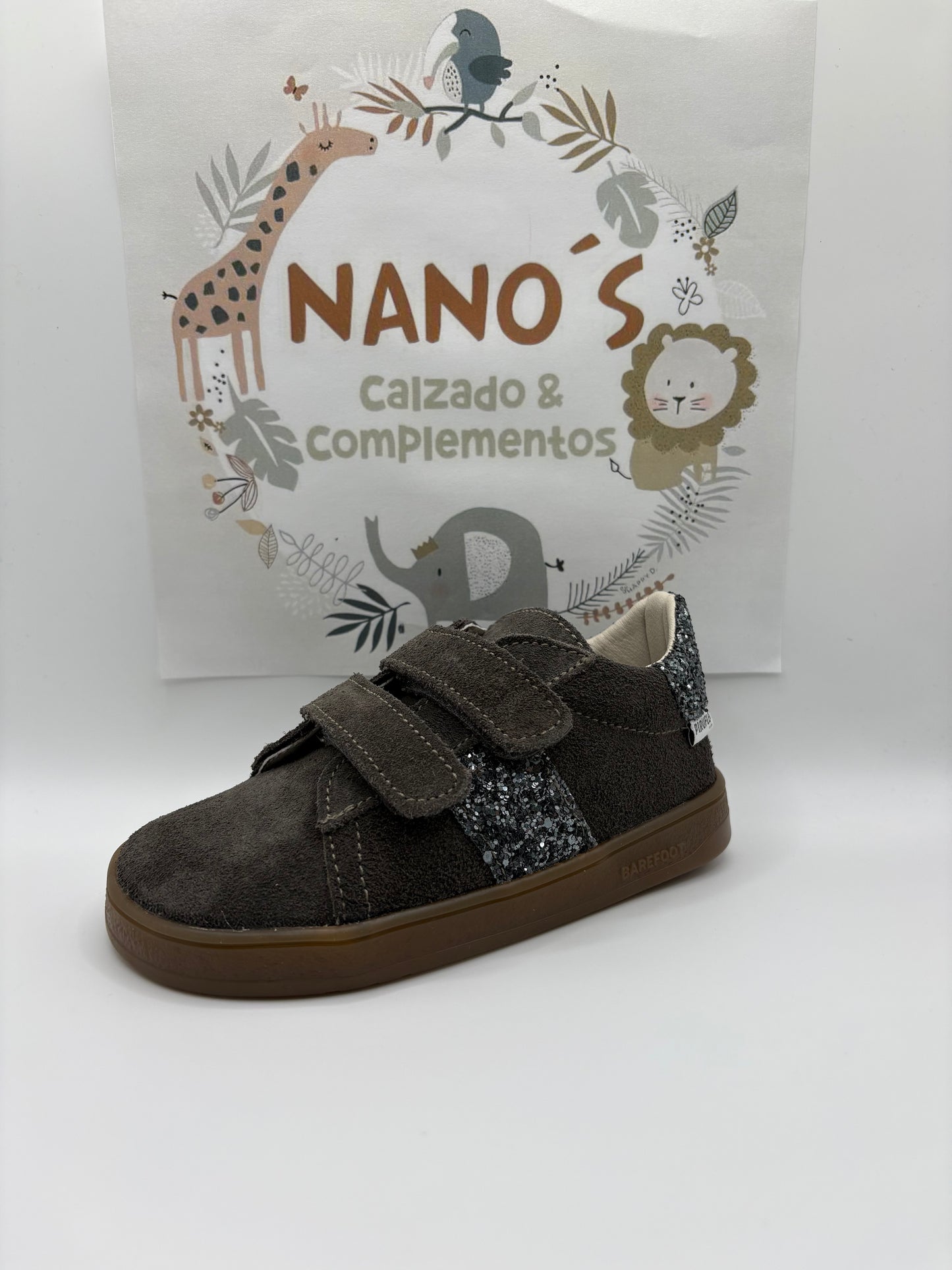 Deportiva serraje grey.