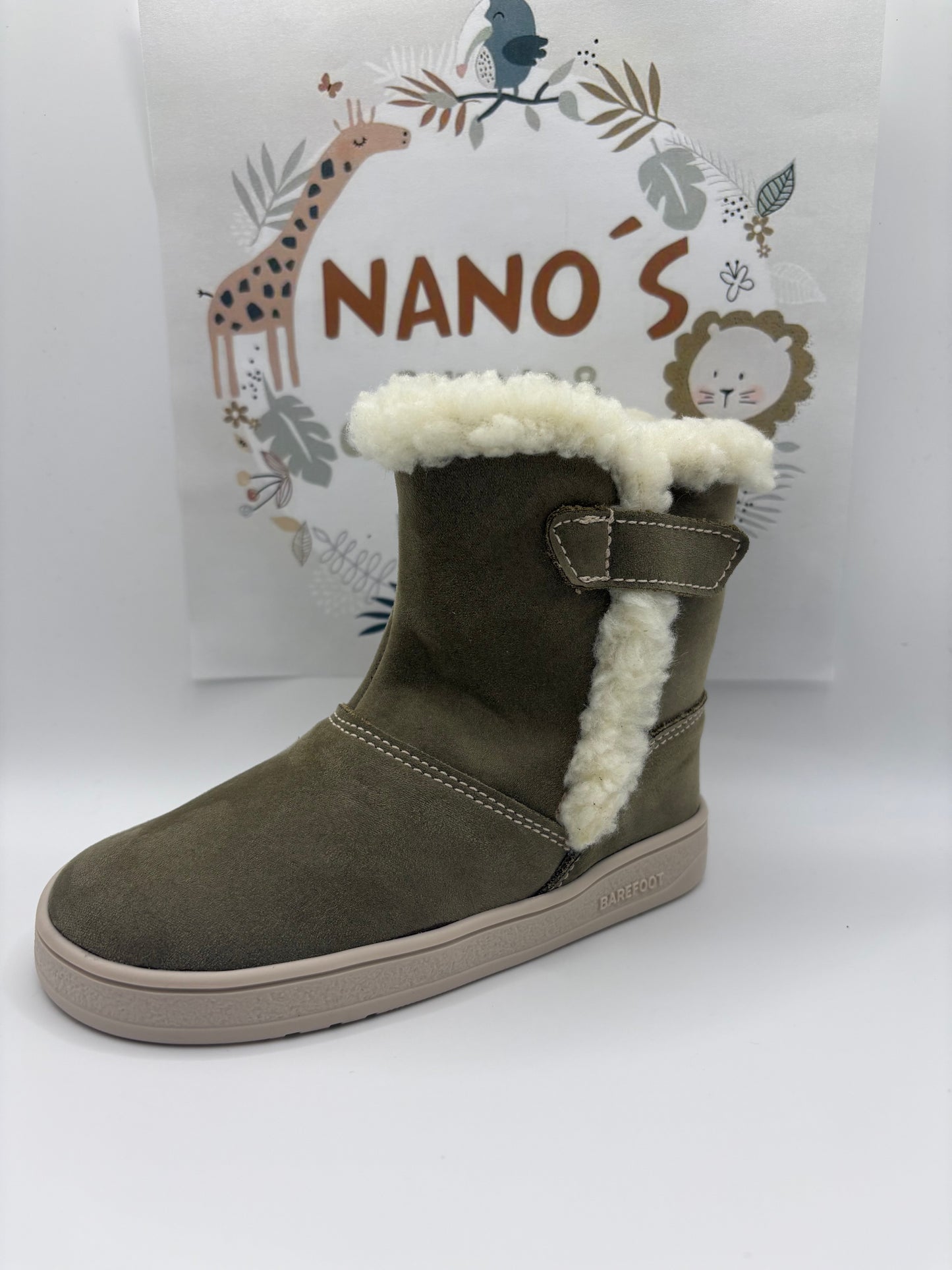 Bota nobuteck olive.