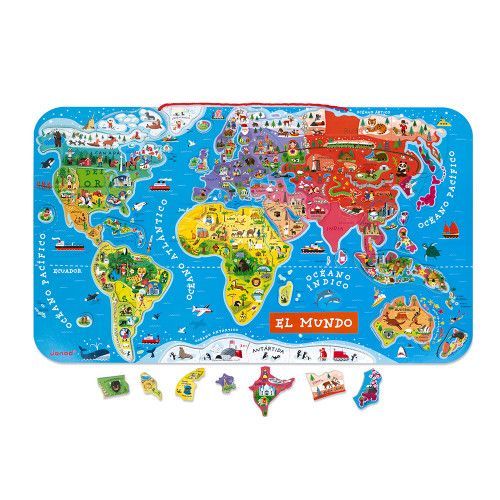 Puzzle Mapa El Mundo.