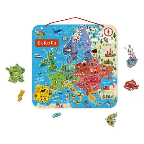 Puzzle Mapa Europa.