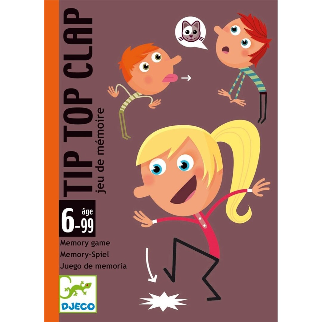 Juego de cartas Tip Top Clap.