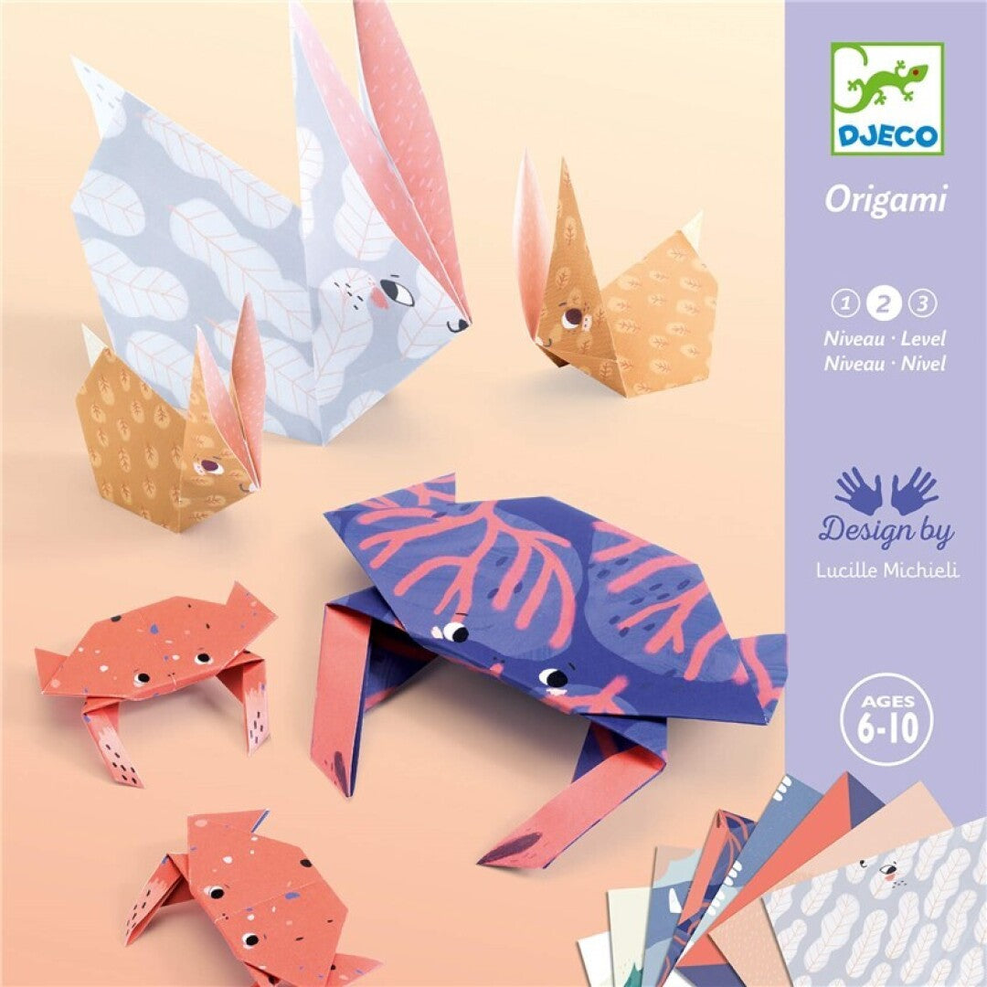 Kit origami familia.