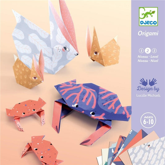 Kit origami familia.