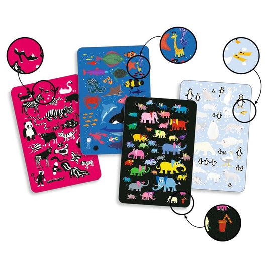 Juego de cartas Myster Animo.