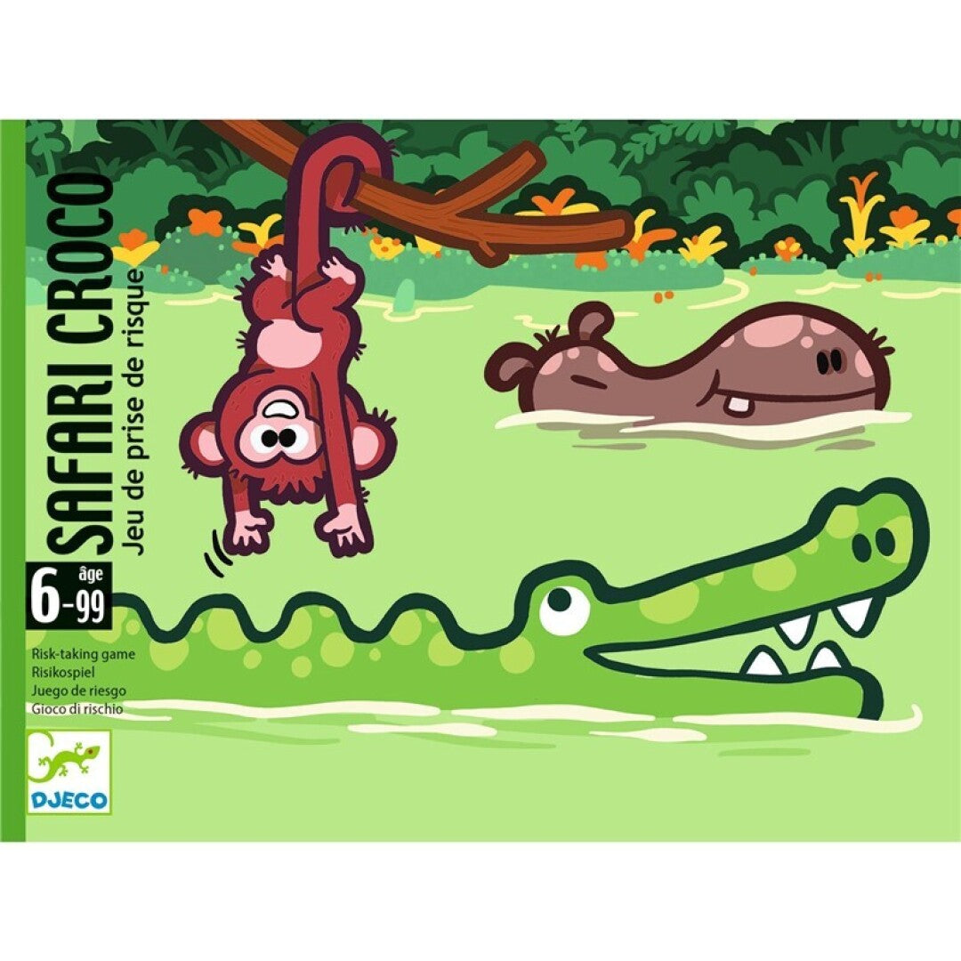 Juego de cartas Safari Croco.