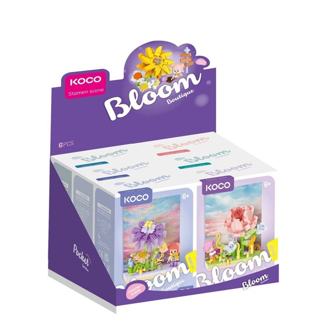 Koco escenas florales.