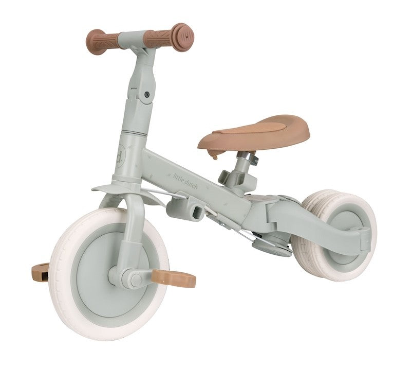 Triciclo verde little dutch.