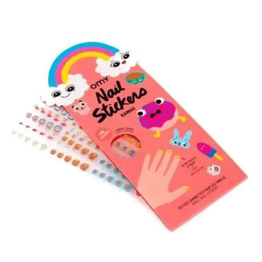 Pegatinas Uñas Kawaii.